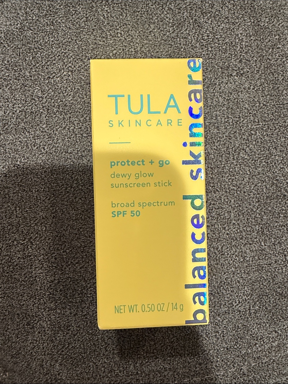 Tula Yellow Protect + Go Dewy Glow Sunscreen Stick SPF 50